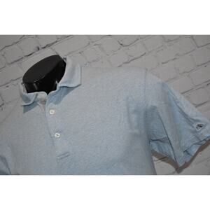 Fish Hippie Golf Polo Shirt Mens Size XL Stretch Performance Cotton Blue